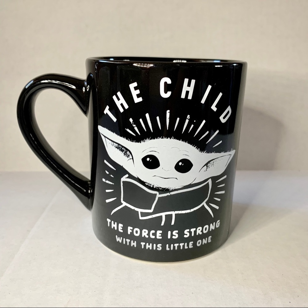 Star Wars Mandalorian The Child Mug Black